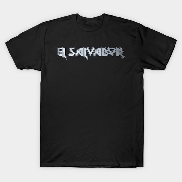 Heavy metal El Salvador T-Shirt by KubikoBakhar